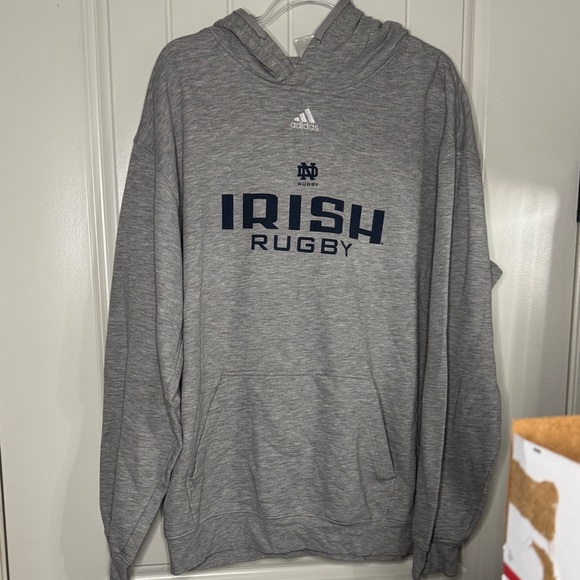 adidas Other - Adidas Gray Irish Rugby Sweatshirt